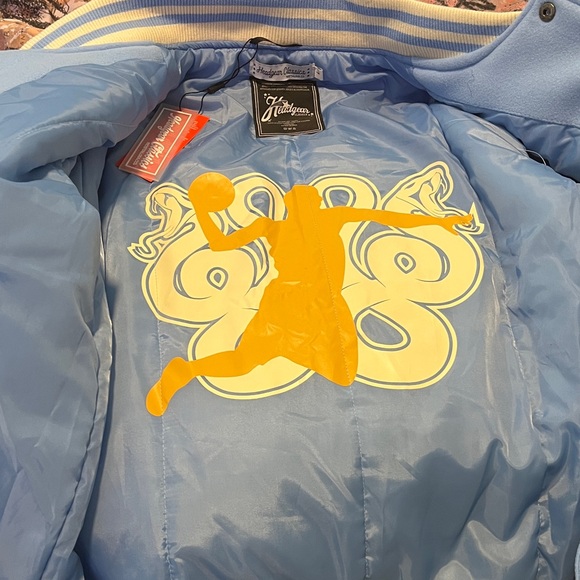 Kobe Bryant Legend of the 🐍 Blue and Cream Varsity Jacket ❤️🏀🐍🪽❤️ - Picture 9 of 9